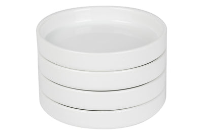 4" Porcelain Palettes, Stacking Set of 4