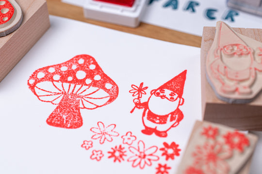 Gnome & Mushroom Stamp Set