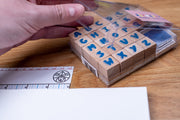 Bubble Alphabet Stamp Set