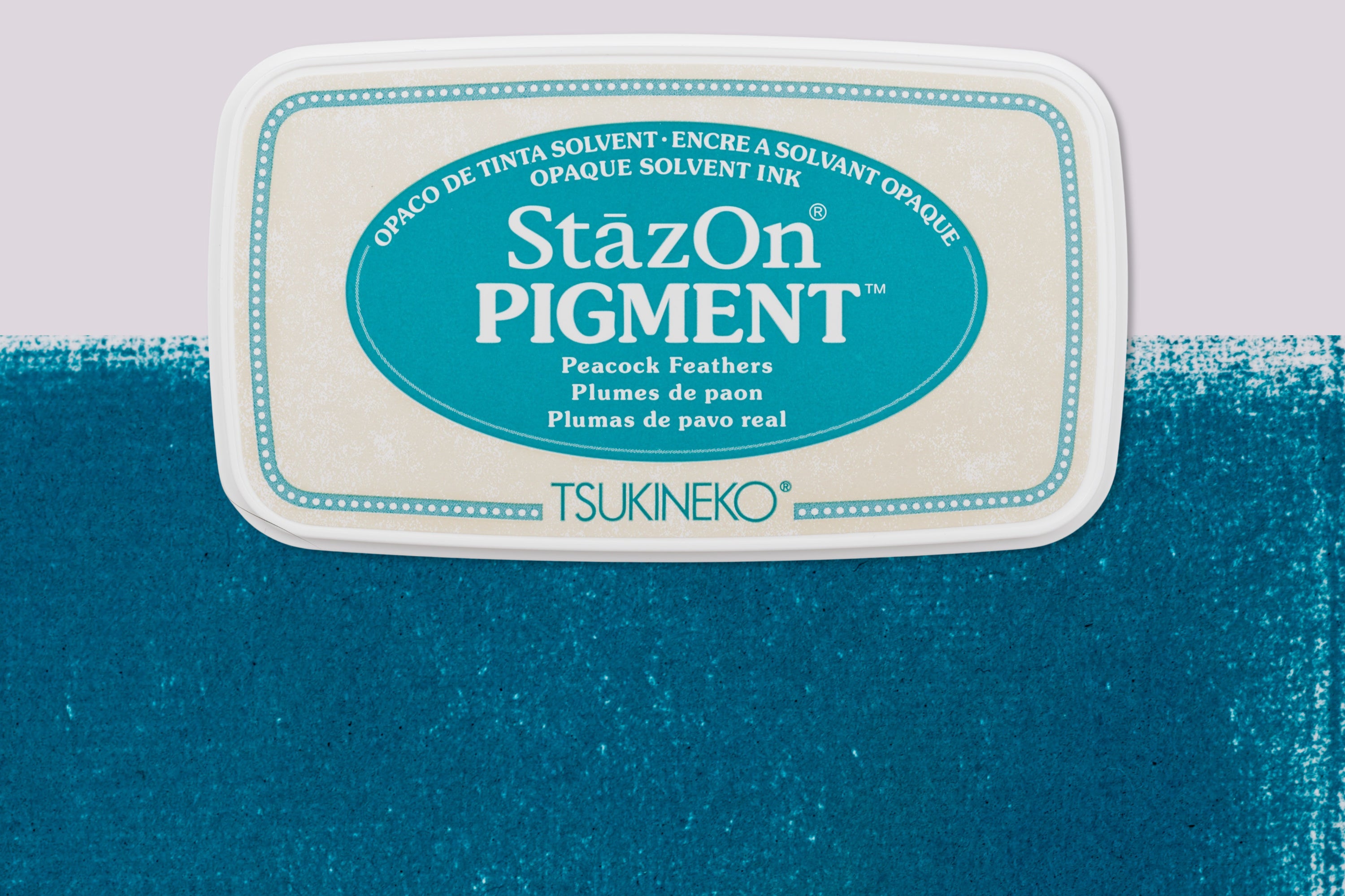 StazOn All-Surface Pigment Ink Pad, Peacock Blue