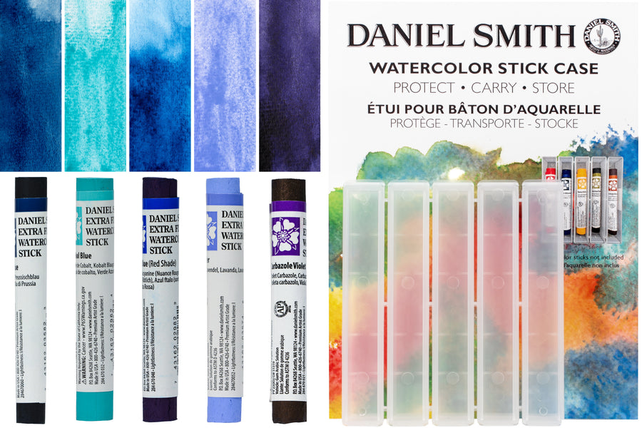 Extra Fine Watercolor Sticks, Cool Colors Combo Pack