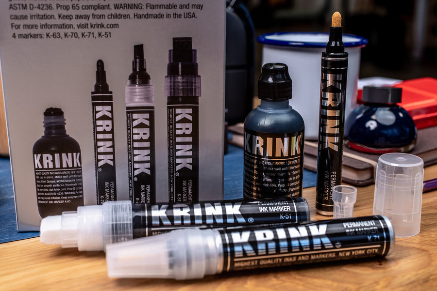 Krink Super Black Marker Set