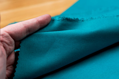 Cotton Twill By The Yard, 6 oz., Bright Teal