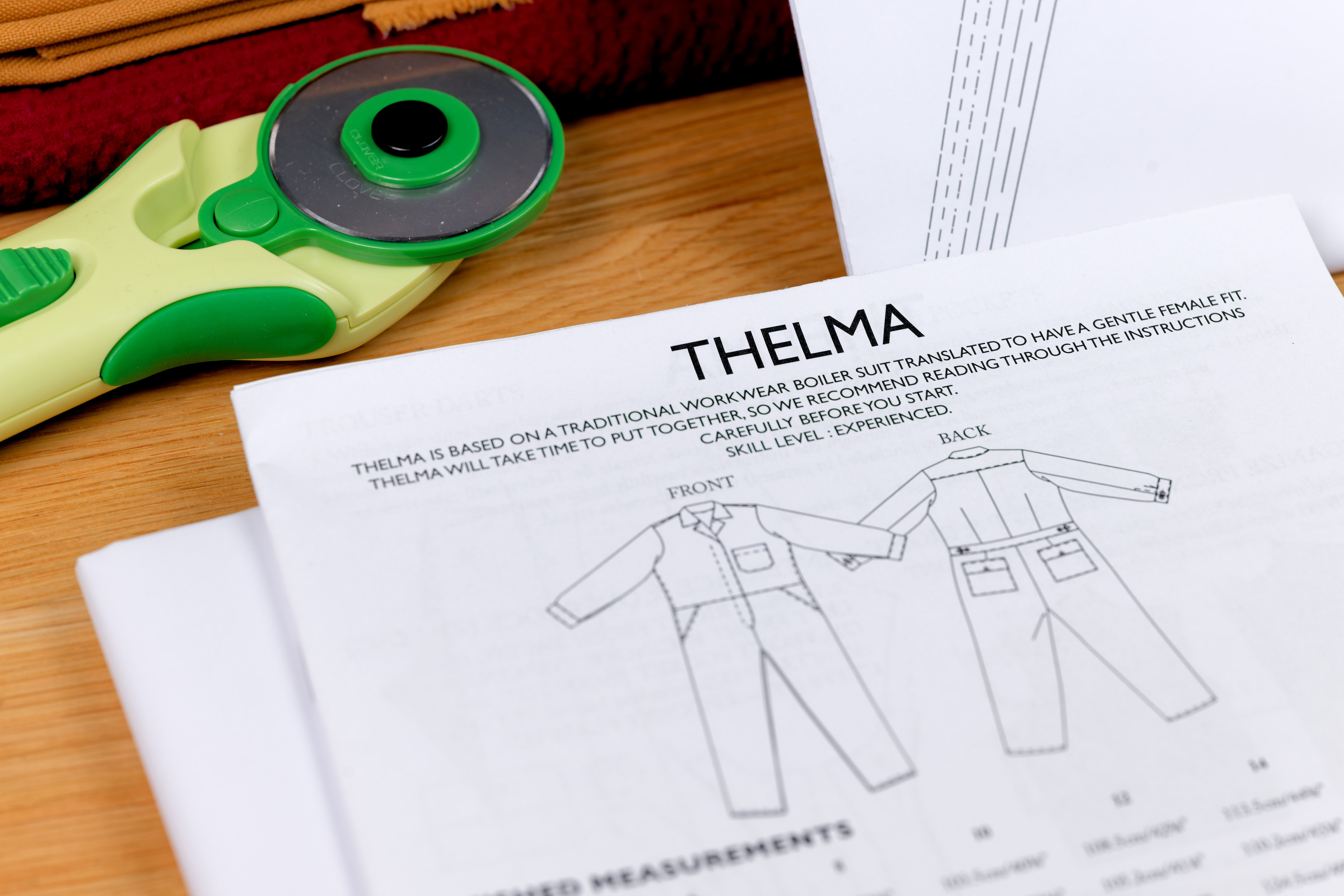 The Thelma Boiler Suit Sewing Pattern