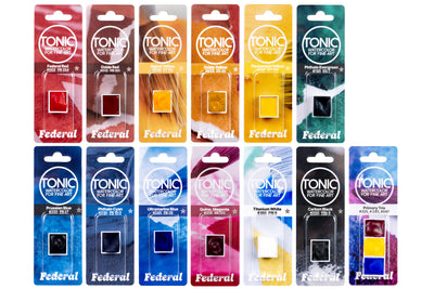 Tonic Watercolor Half Pans, #012 Oxide Red