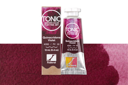 Tonic Watercolor, 12 mL Tube, #285 Quinacridone Violet