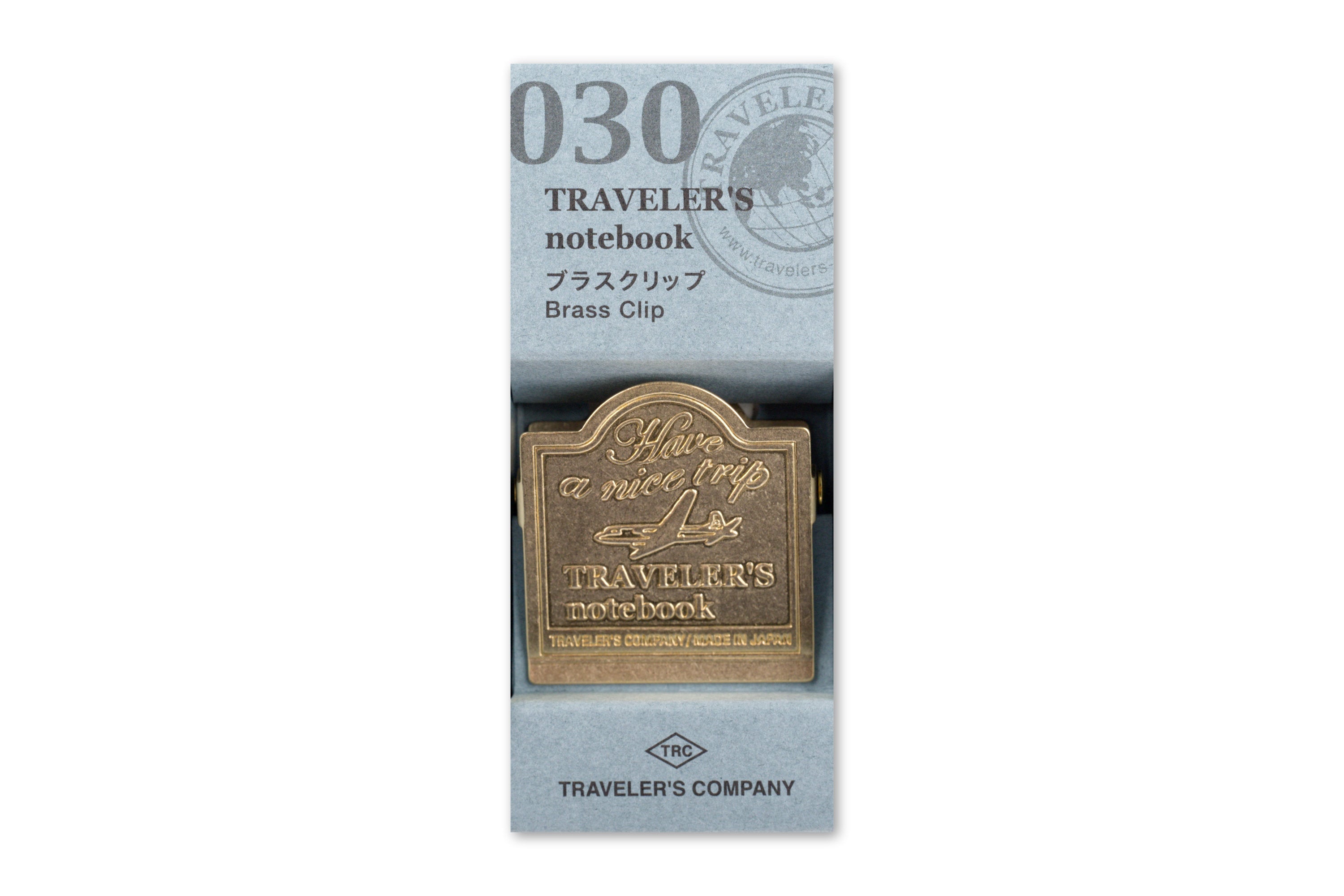 Traveler's Notebook Clip #030, Airplane