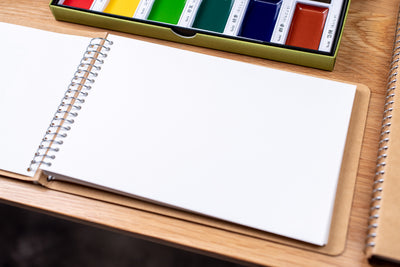 Spiral Ring Notebook, Watercolor Paper