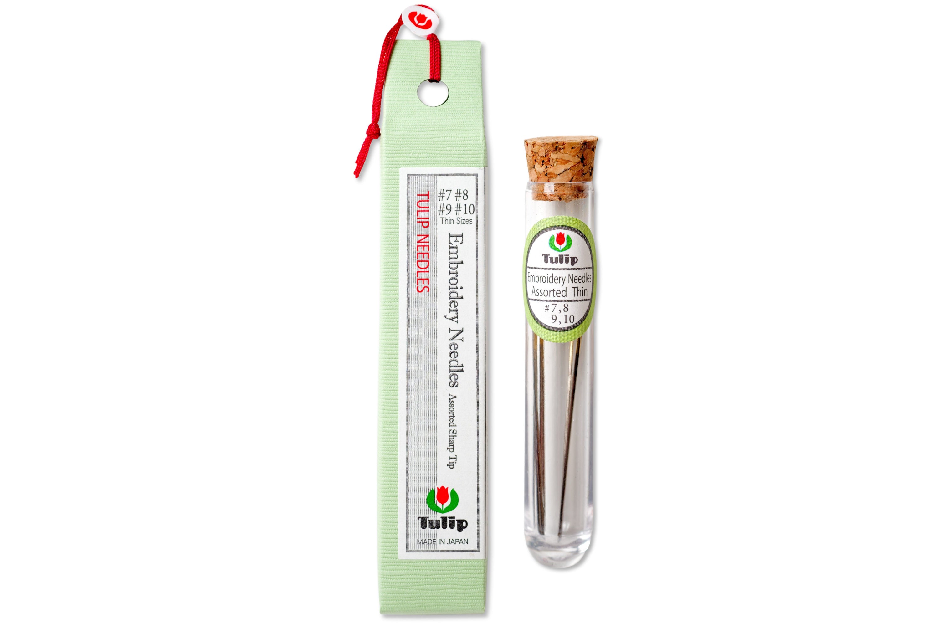 Tulip Sharp Tip Embroidery Needles, Set of 8 – St. Louis Art Supply