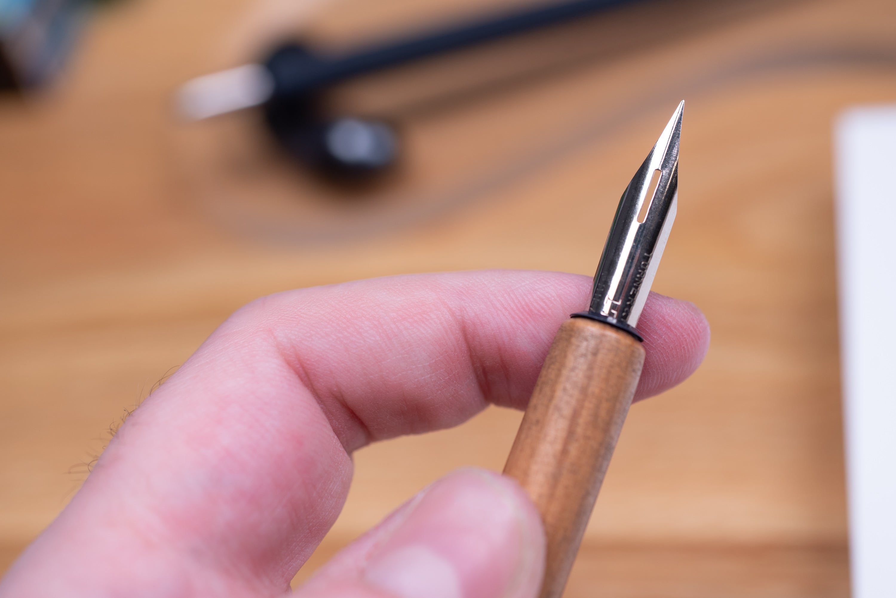 Turner & Harrison #176 Silver-Plated Fine Stub (Vintage)