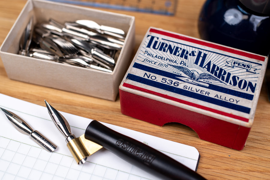 Turner & Harrison #536 Silver-Alloy Spoon Pen (Vintage)