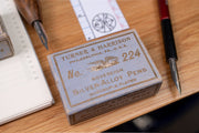 Turner & Harrison #224 Silver-Plated Bank Pen (Vintage)