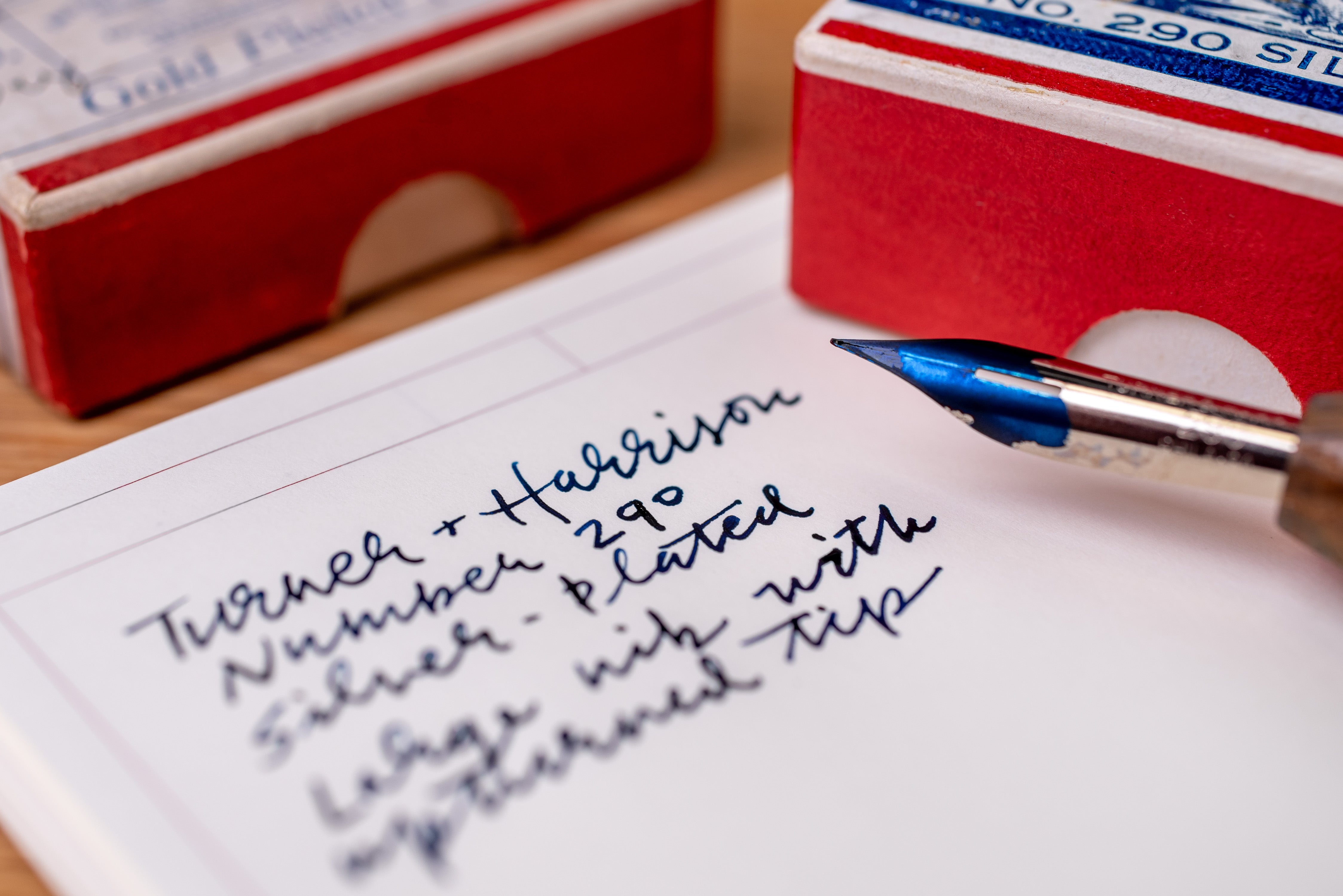 Turner & Harrison #290 Silver-Plated Pen (Vintage)