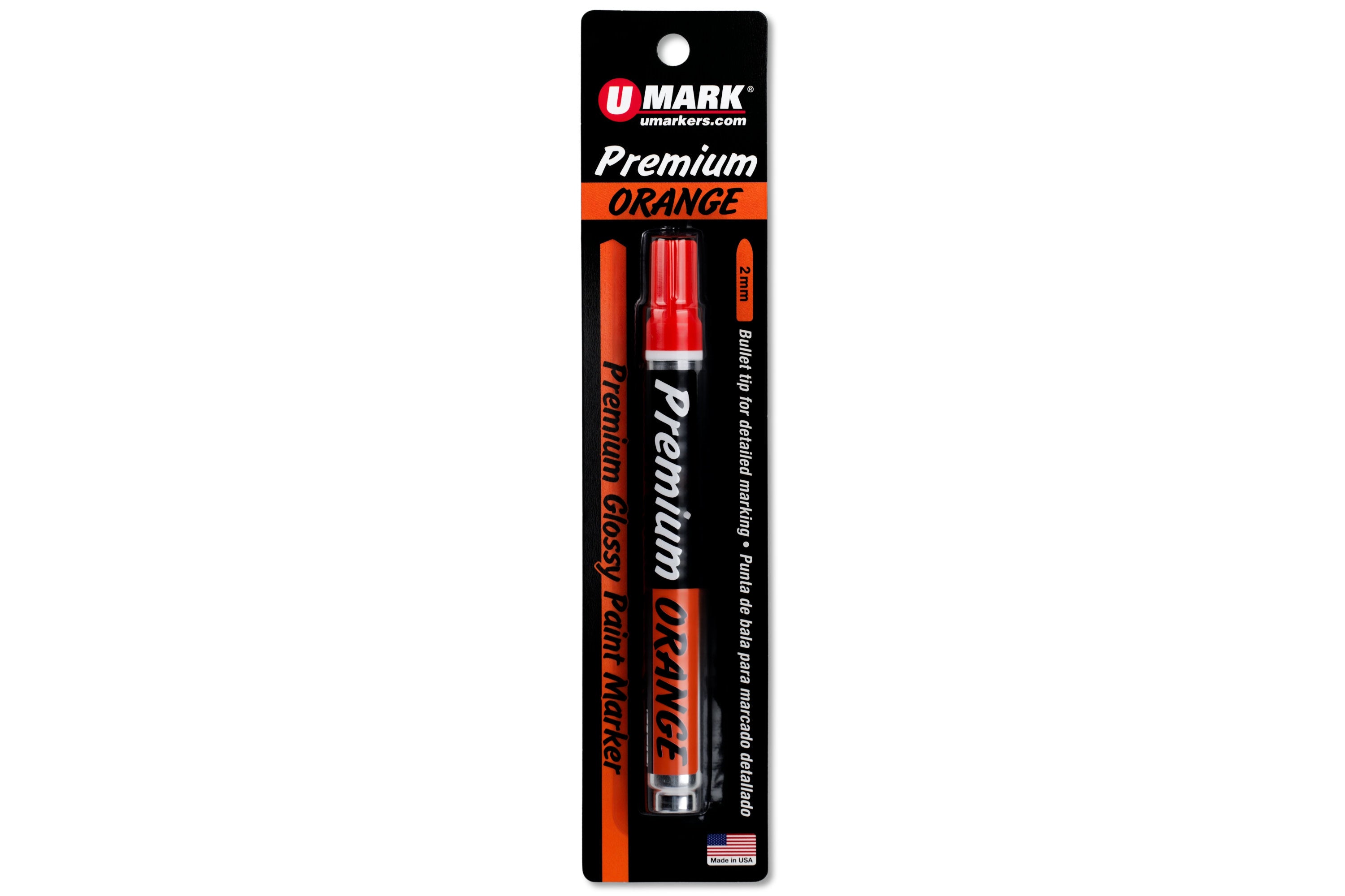 U-Mark Premium Paint Marker, Orange