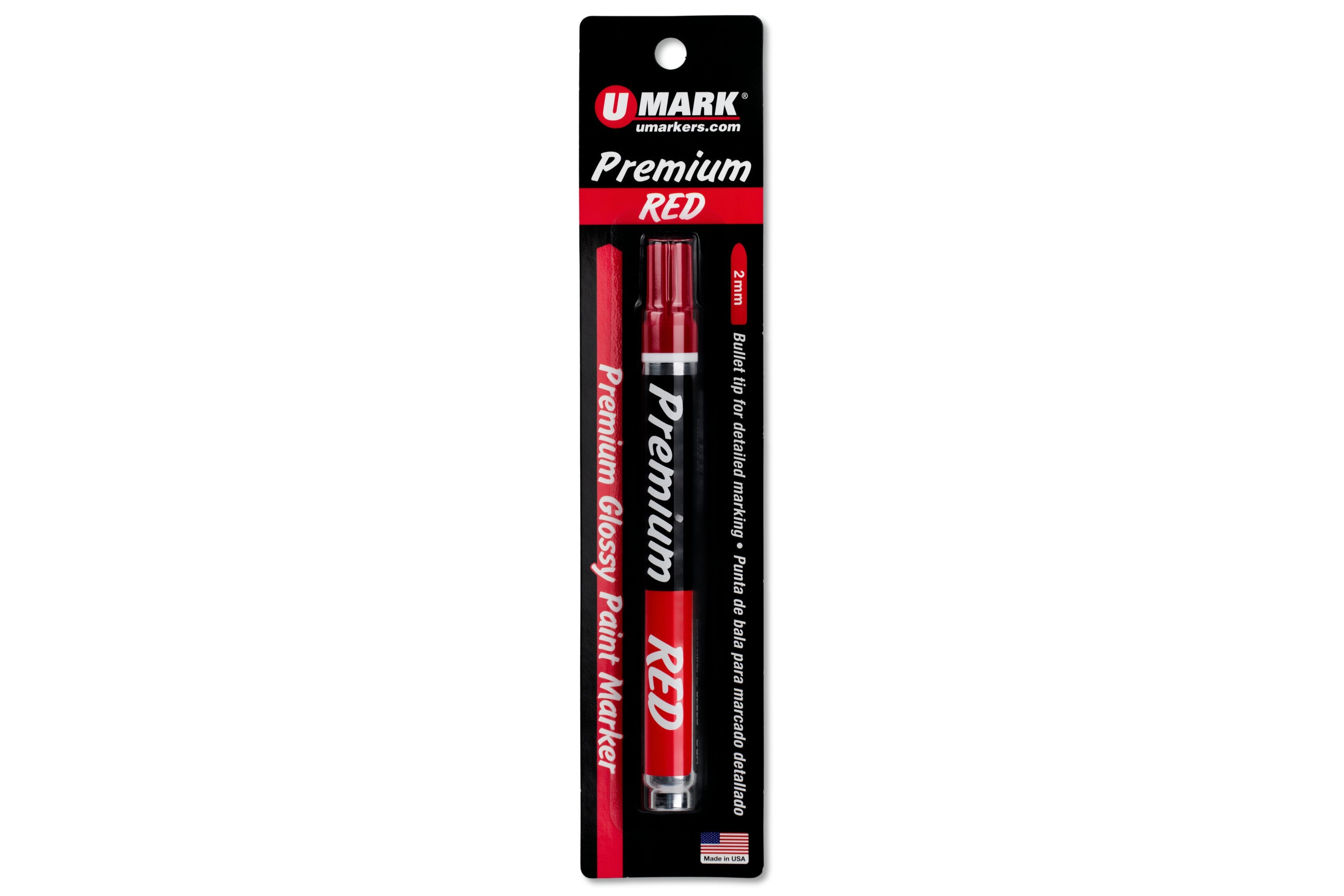U-Mark Premium Paint Marker, Red