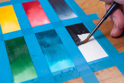 Van Gogh Watercolor Half Pan, #508 Prussian Blue