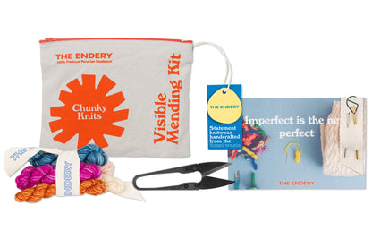 Visible Mending Starter Kit, Chunky Knits