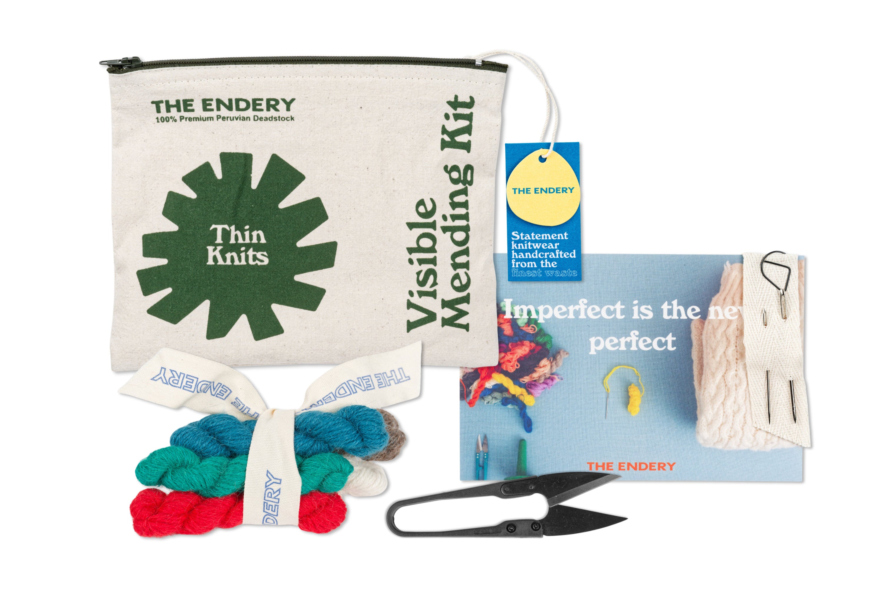 Visible Mending Starter Kit, Thin Knits