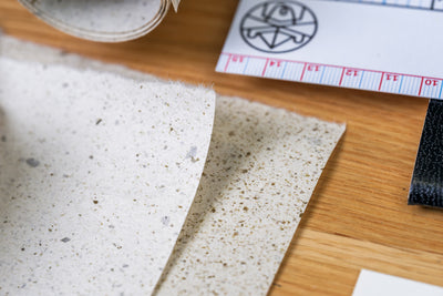 Tea Leaf Washi Paper, 5 Large Sheets