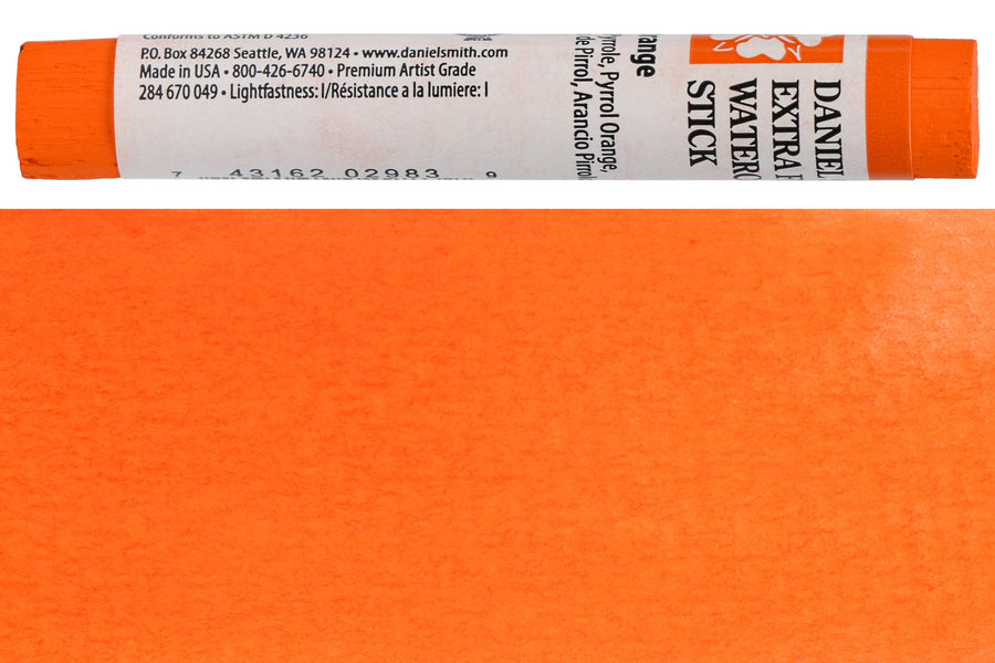 Extra Fine Watercolor Sticks, Pyrrol Orange
