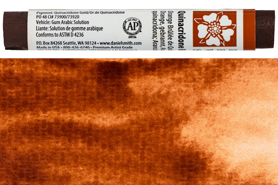 Extra Fine Watercolor Sticks, Quinacridone Burnt Orange