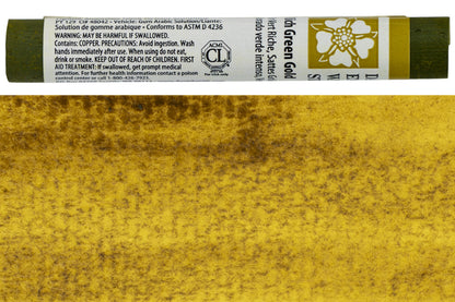 Extra Fine Watercolor Sticks, Rich Green Gold