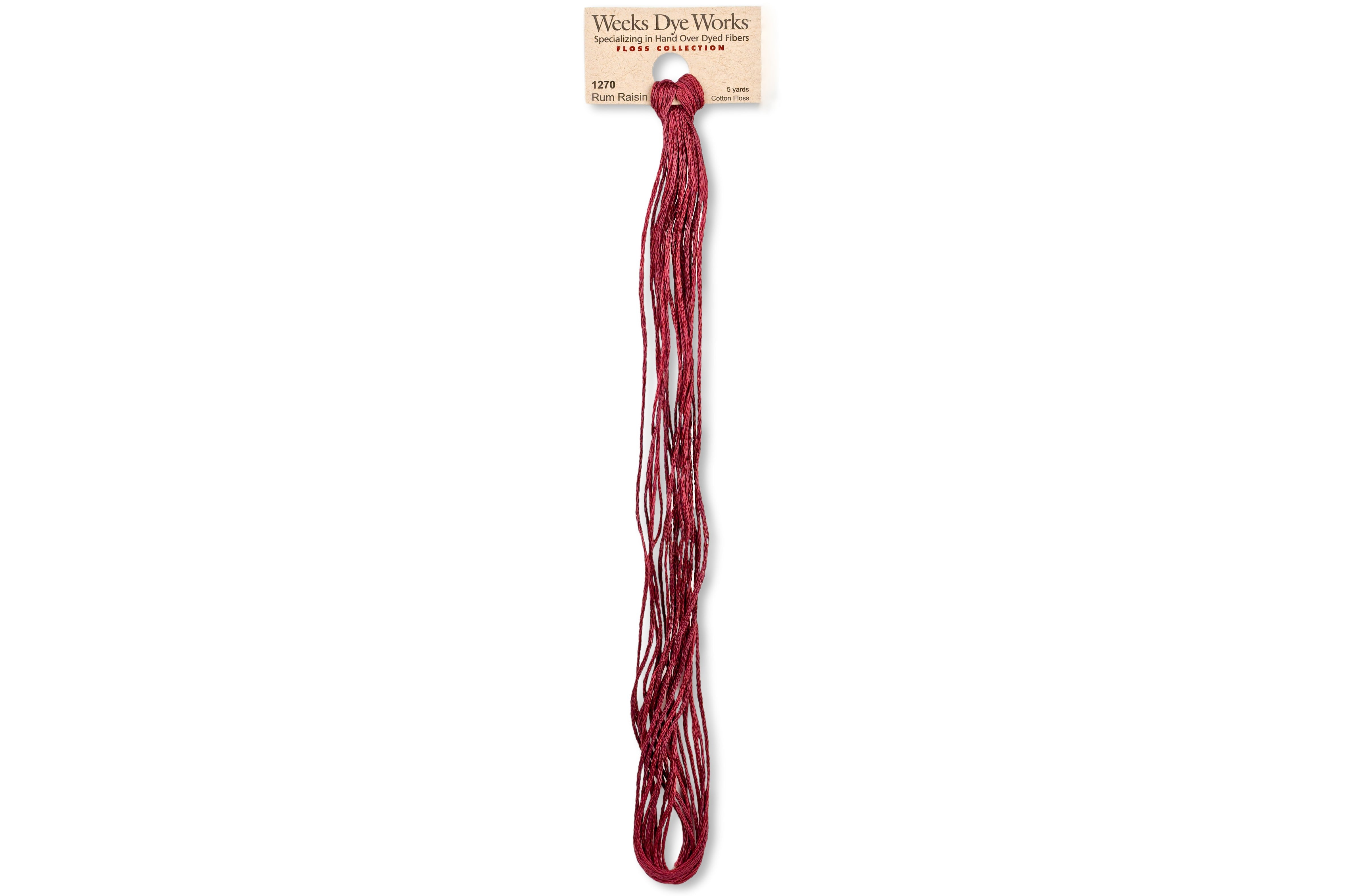 6-Strand Embroidery Floss, #1270 Rum Raisin – St. Louis Art Supply