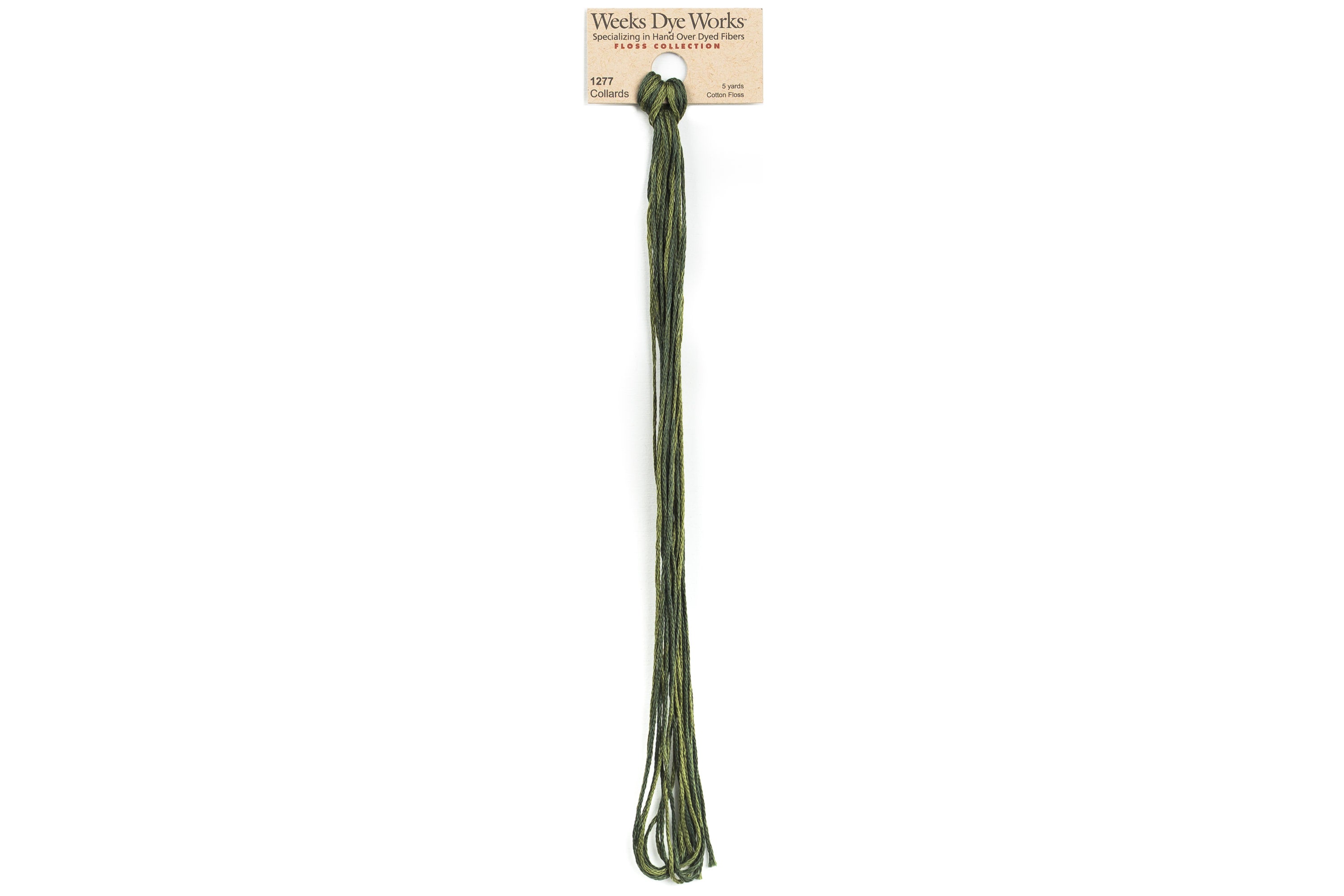 6-Strand Embroidery Floss, #1277 Collards