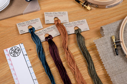 6-Strand Embroidery Floss, #1306 Navy