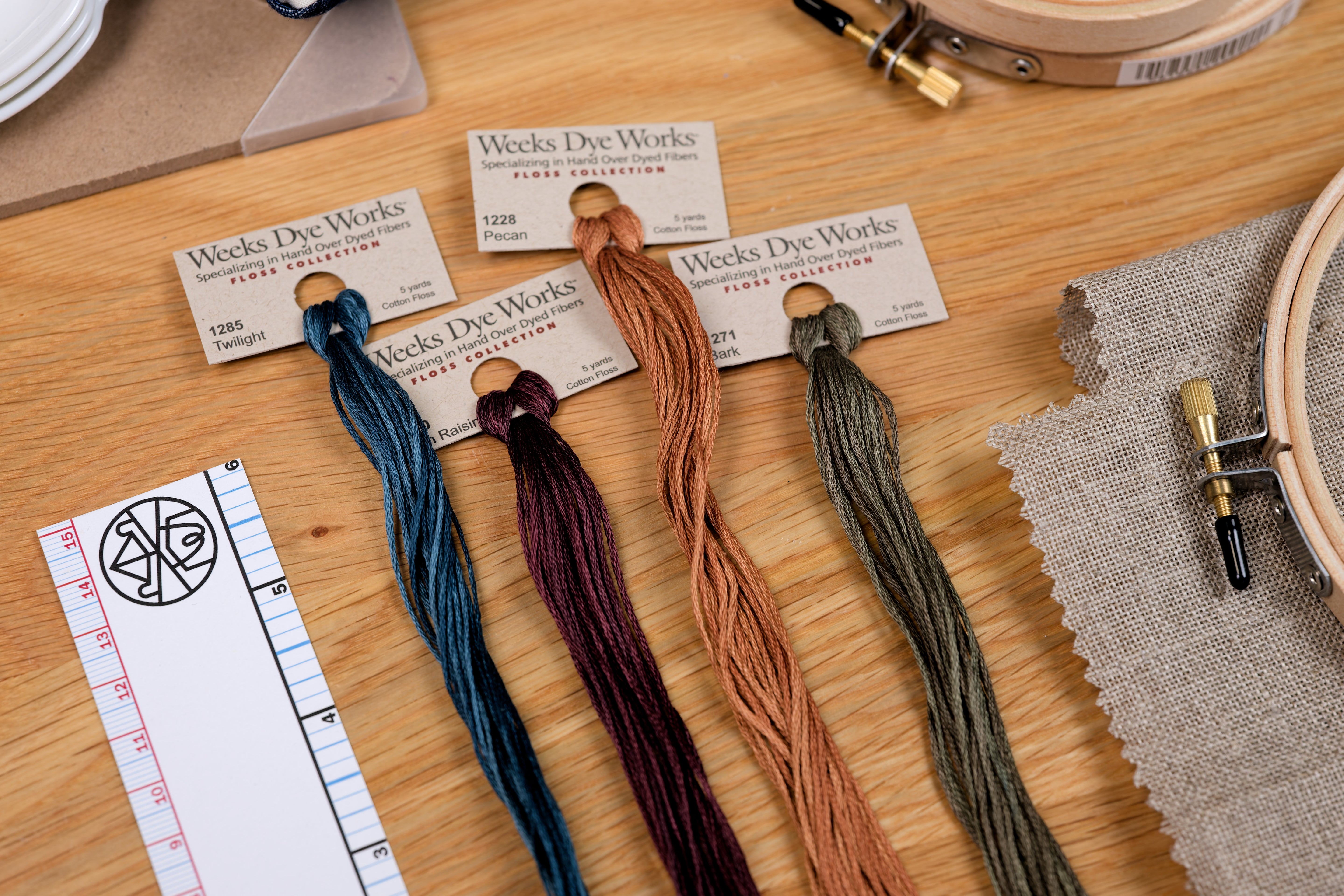 6-Strand Embroidery Floss, #1306 Navy