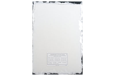 Handmade Cotton Watercolor Paper, A4, Two Sheets