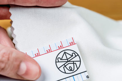 100% Organic Cotton Interlock Knit, White