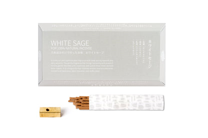 All-Natural Japanese Incense, White Sage