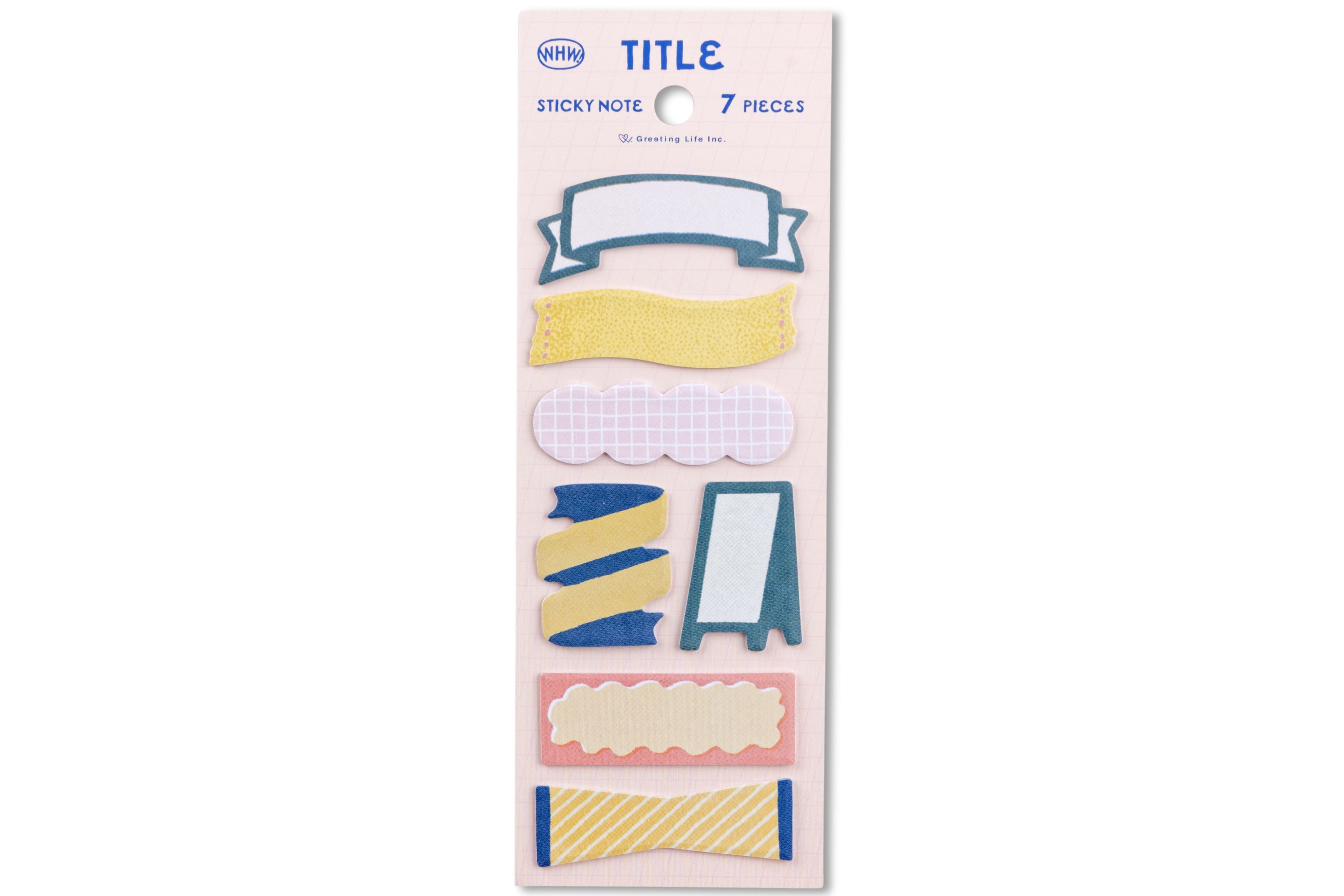 Title & Headline Sticky Note Set