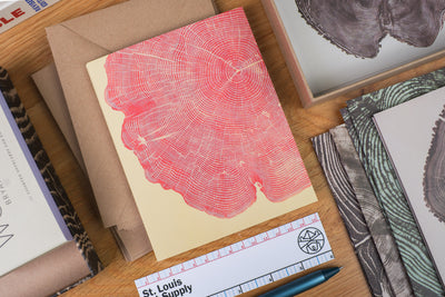 Woodcut Notecards