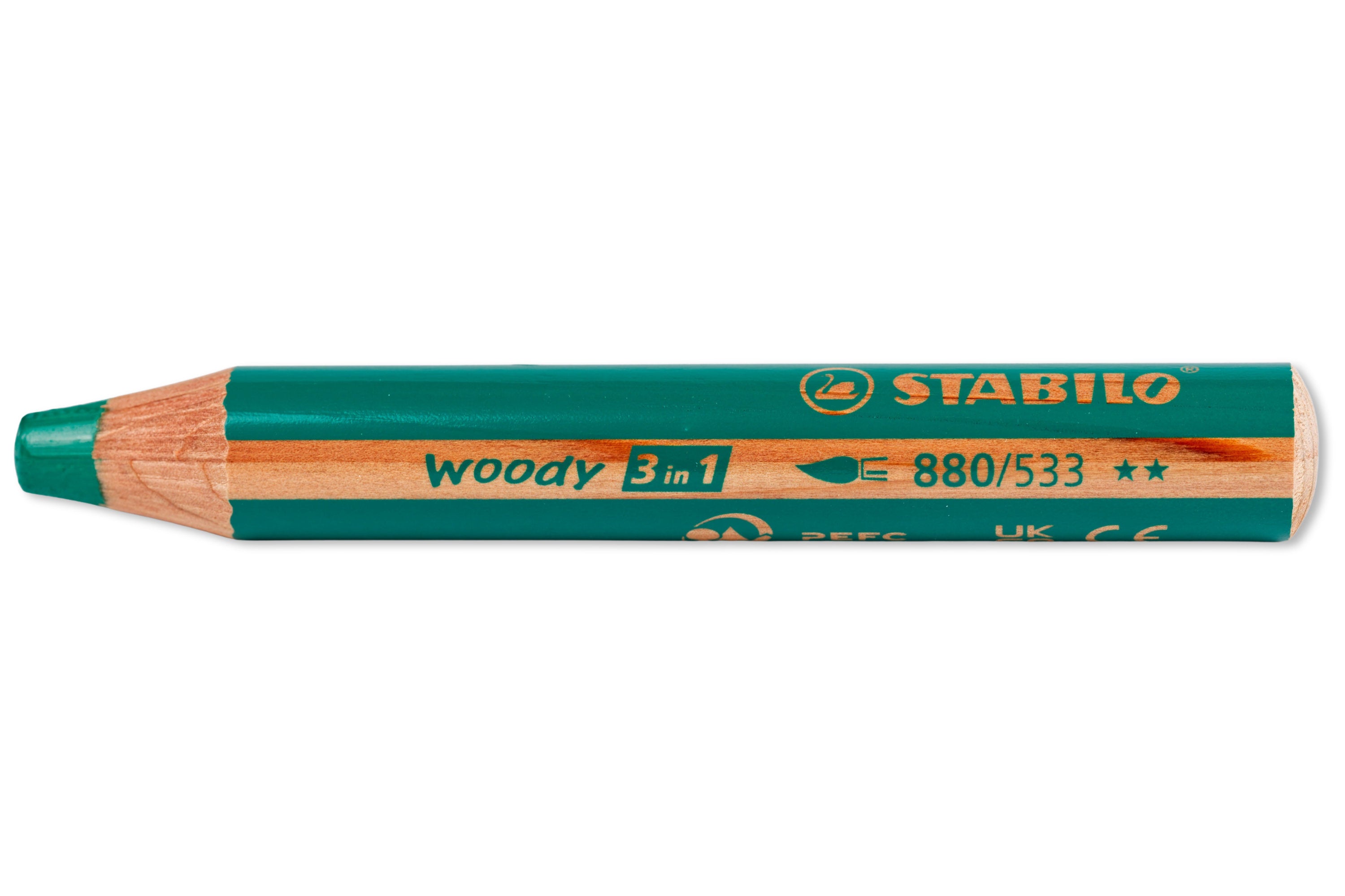 Woody 3-in-1 Pencil, #533 Dark Green