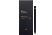 STAT-09 Spring Ballpoint Pen, Black Brass