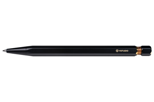 STAT-09 Spring Ballpoint Pen, Black Brass