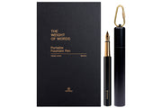 STAT-19 Portable Fountain Pen, Black Brass