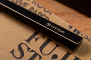 STAT-19 Portable Fountain Pen, Black Brass