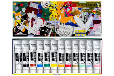 Turner Acryl Gouache, Yusuke Nakamura Set A