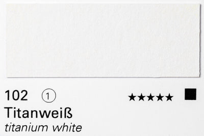 Schmincke - Horadam Gouache, 15 mL, #102 Titanium White - St. Louis Art Supply