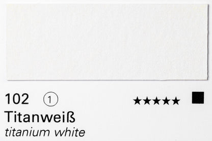 Schmincke - Horadam Gouache, 15 mL, #102 Titanium White - St. Louis Art Supply