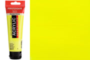 Amsterdam Standard Acrylic Colors, 120 mL, Reflex Yellow