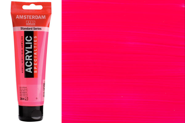 Amsterdam Expert Series Acrilico Quinacridone Rosa 366 – 400 Ml, Colore Corpo Pesante, Alta Resistenza Alla Luce