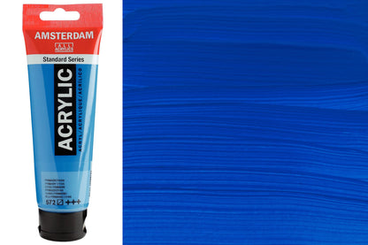 Amsterdam Standard Acrylic Colors, 120 mL, Primary Cyan