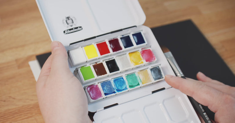 Horadam Watercolors, Limited Edition Shimmer Set – St. Louis Art Supply