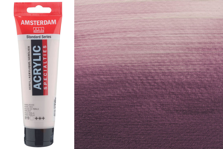 Amsterdam Standard Acrylic Colors, 120 mL, Pearl Red