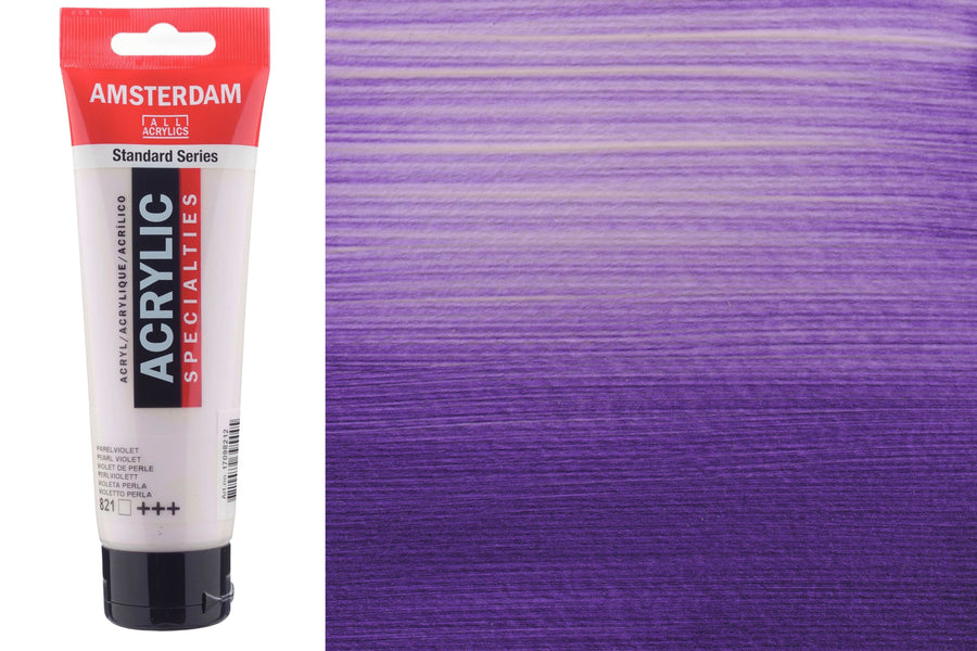 Amsterdam Standard Acrylic Colors, 120 mL, Pearl Violet