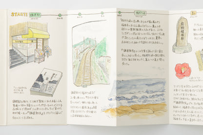 Traveler's Notebook Refill #032: Accordion Fold Paper, Regular Size